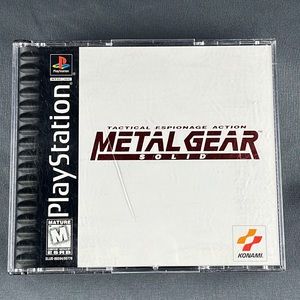 PlayStation 1 | Metal Gear Solid Tactical Espionage Action